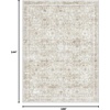 image:imageSasttie 8x10 Area Rugs UltraSoft Washable Rug Low Pile Foldable Thin Carpets with NonSlip Backing SkinFriendly Stain Resistant Carpet for Living Room Bedroom Kitchen Dorm 8x10 BeigeBeige
