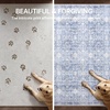 image:imageSasttie 8x10 Area Rugs UltraSoft Washable Rug Low Pile Foldable Thin Carpets with NonSlip Backing SkinFriendly Stain Resistant Carpet for Living Room Bedroom Kitchen Dorm 8x10 BeigeLight Blue