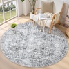 image:imageSasttie 8x10 Area Rugs UltraSoft Washable Rug Low Pile Foldable Thin Carpets with NonSlip Backing SkinFriendly Stain Resistant Carpet for Living Room Bedroom Kitchen Dorm 8x10 BeigeLight Grey