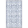 image:imageSasttie 8x10 Area Rugs UltraSoft Washable Rug Low Pile Foldable Thin Carpets with NonSlip Backing SkinFriendly Stain Resistant Carpet for Living Room Bedroom Kitchen Dorm 8x10 BeigeLight Blue