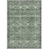 image:imageSasttie 8x10 Area Rugs UltraSoft Washable Rug Low Pile Foldable Thin Carpets with NonSlip Backing SkinFriendly Stain Resistant Carpet for Living Room Bedroom Kitchen Dorm 8x10 BeigeDark Green
