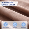 image:imageSasttie Velvet Pregnancy Pillow Cover 57Inch UShaped Pregnancy Pillow Case Fits 55 to 57 Inch Maternity Pillow Pink No Pillow Insert Brown CapybaraBrown