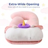 image:imageSasttie Velvet Pregnancy Pillow Cover 57Inch UShaped Pregnancy Pillow Case Fits 55 to 57 Inch Maternity Pillow Pink No Pillow Insert Brown CapybaraPink